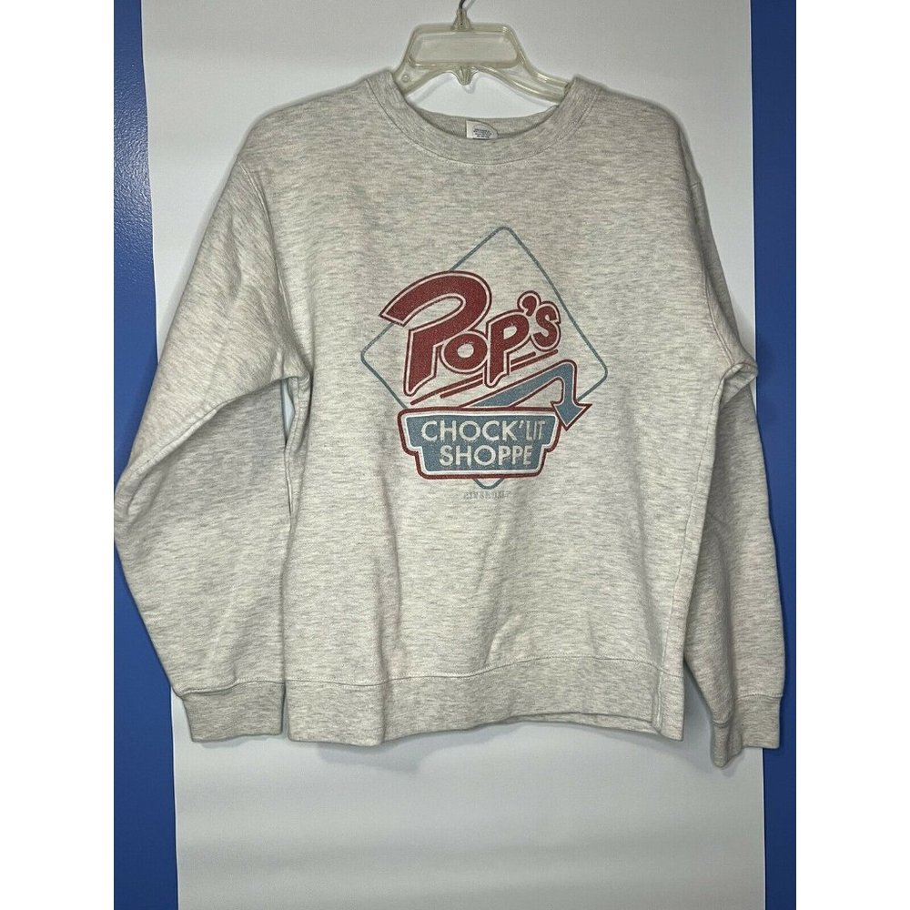 Men's Riverdale Medium (M) Pop's Chock'Lit Shoppe Crewneck Long-sleeve Shirt